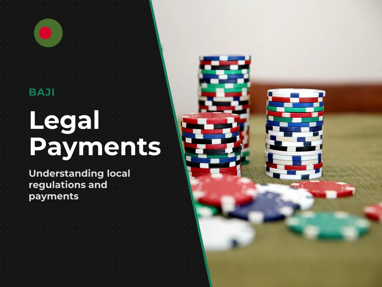 Legal and payment context for players
