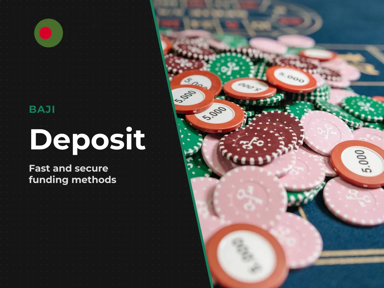 Как работает Baji Live deposit и