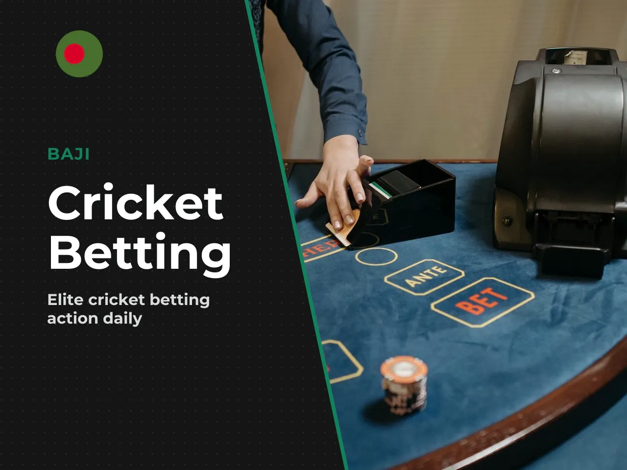 Sports betting, live betting and Baji