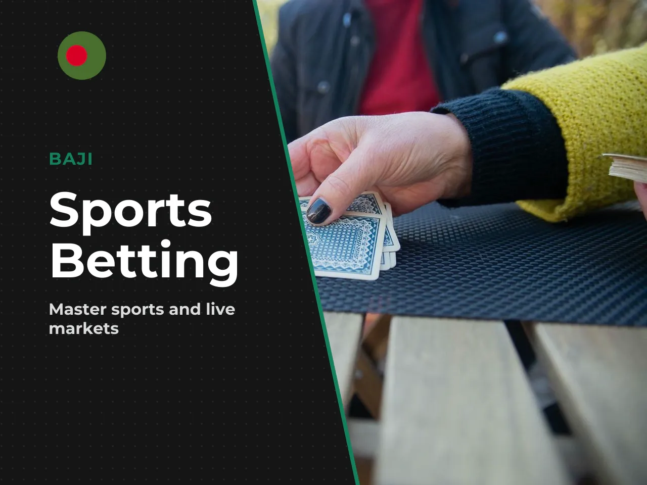 Sports and Live Sections on the