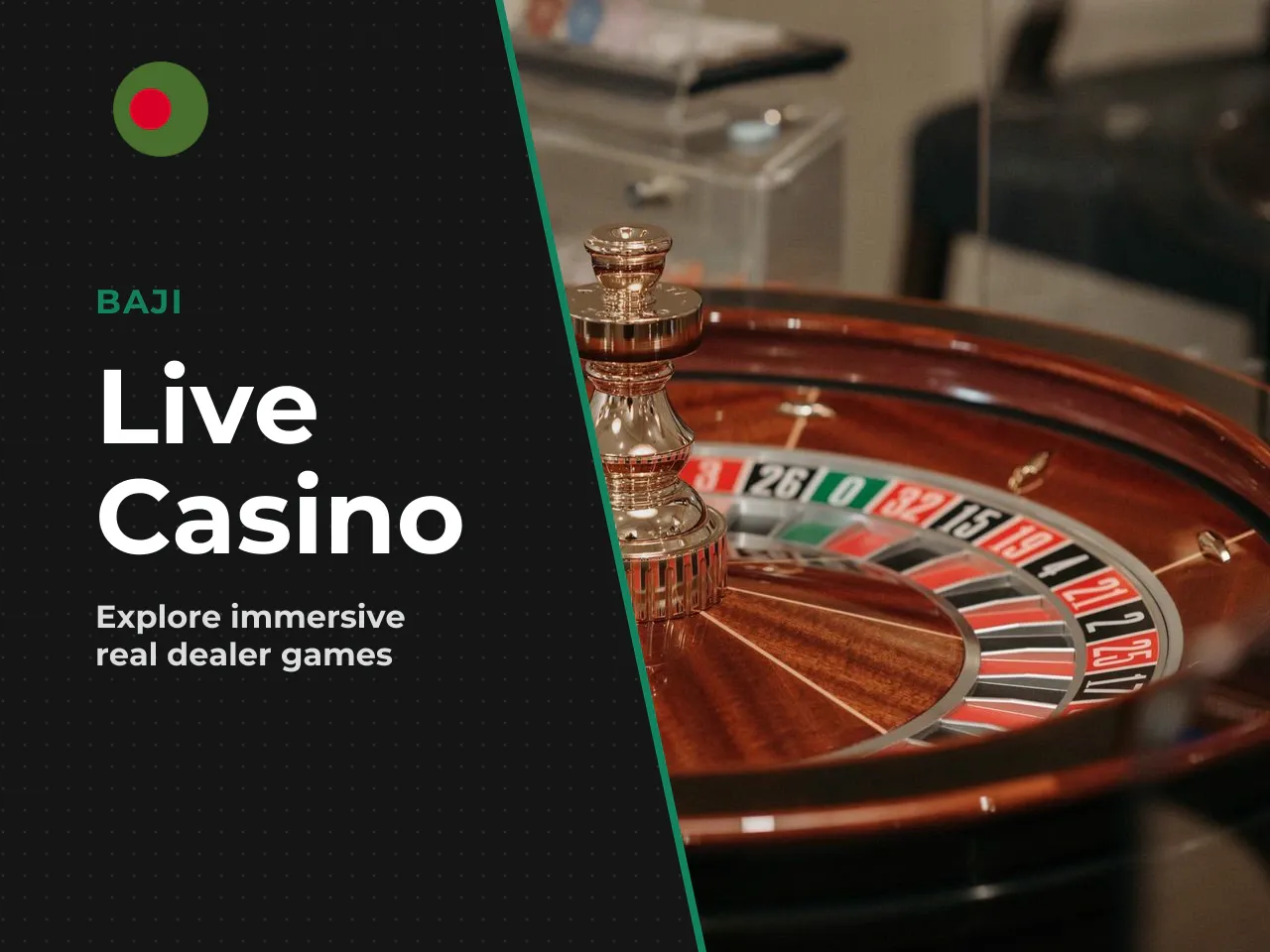 Live casino formats and game categories