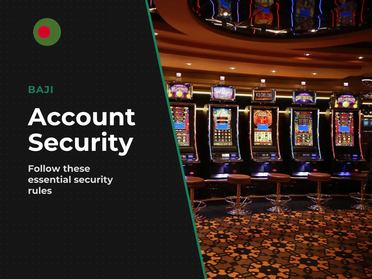 Eight account-security rules worth following. 1