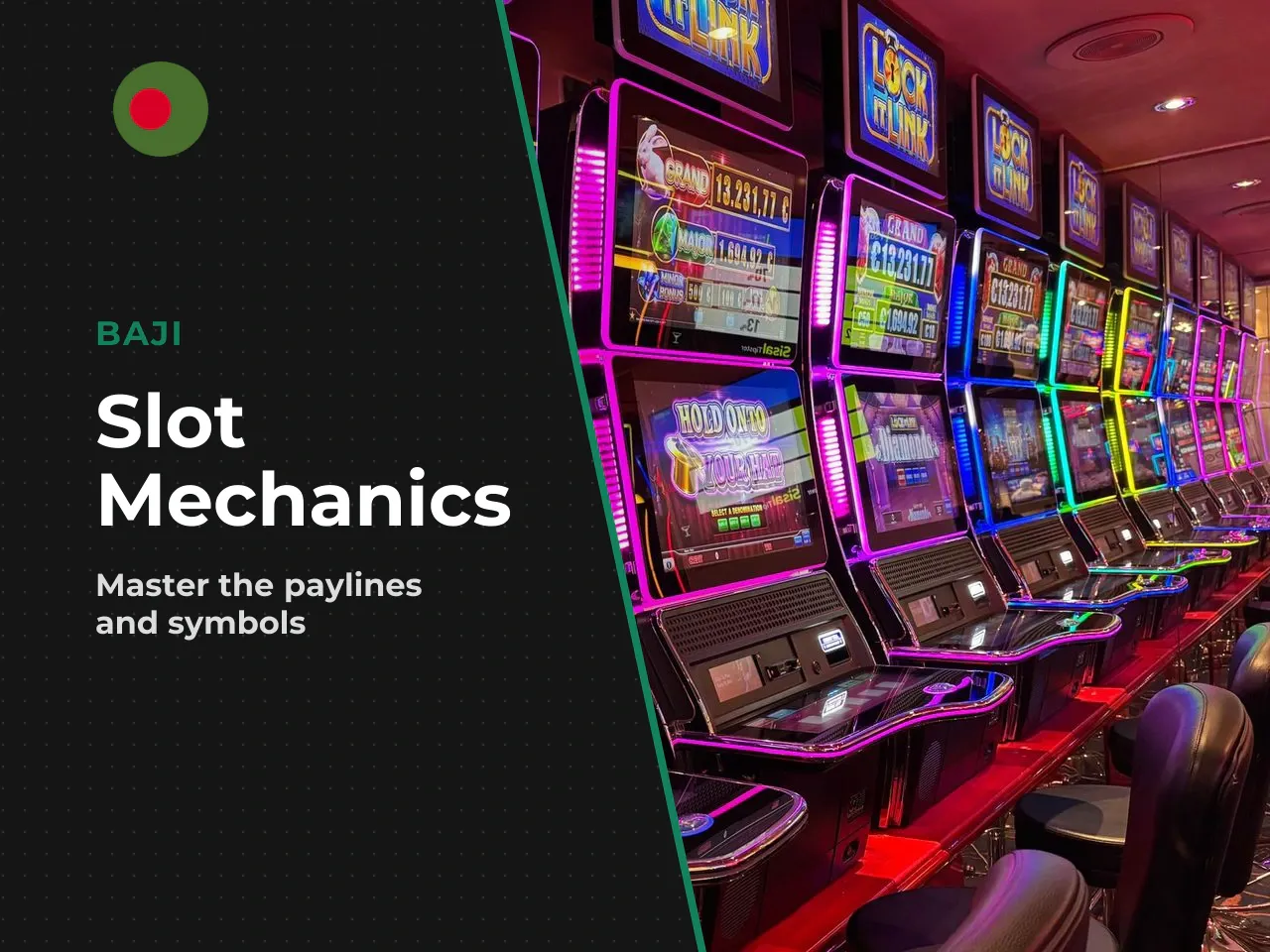 Grid, paylines and the spin flow