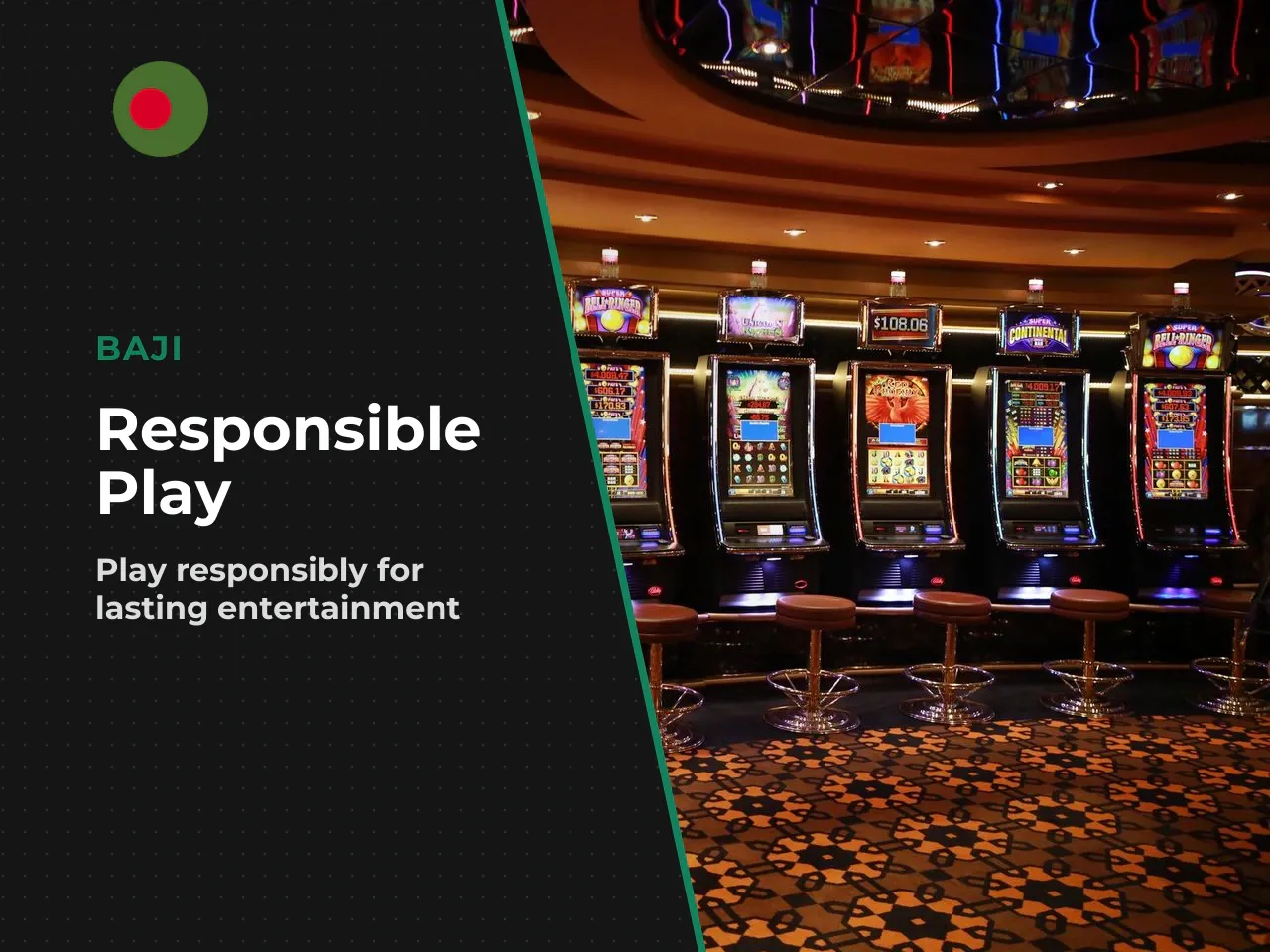 Responsible gambling resources. Gambling is entertainment