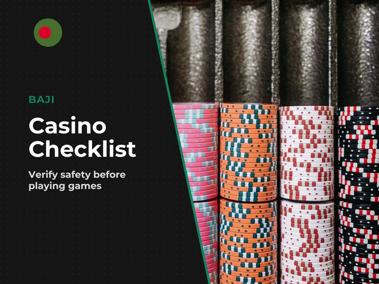 Casino Selection Criteria A Checklist Instead