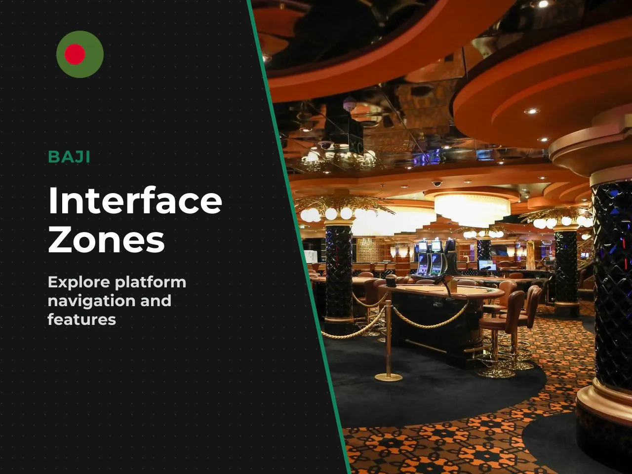 Key Interface Zones. 1. Header navigation