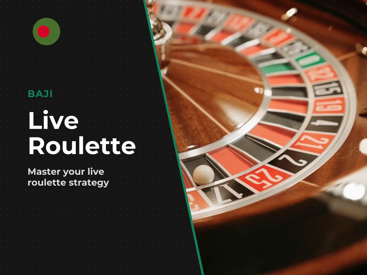 Getting Started at a Live Roulette