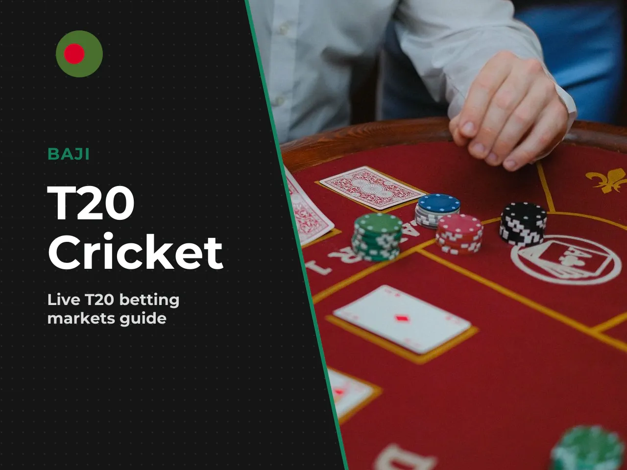 T20 Baji live betting on tournaments